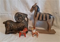 Animal Figures, Rocking Horse