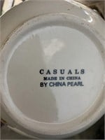 Casuals Brand Tea Pot, Cups, Shakers, Misc. Set
