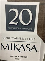 20 Piece Stainless Steel Silverware Set