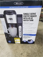 Bella Coffee Maker With 40 Oz Water Tank