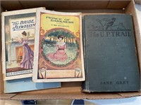 Zane Grey book - the U.P. Trail,several vintage -