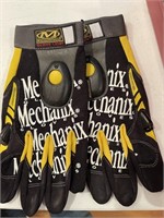 Mechanix brand gloves w/light