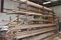 LARGE HEAVY DUTY PIPE BUILT RACK, RACK ONLY