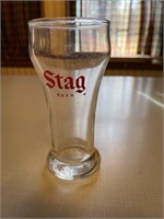 Stag beer glass