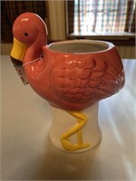 Flamingo vase