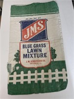 JMS cloth bluegrass bag - has small hole