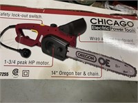 Chicago Electric Chain Saw 14"