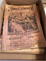 Box of Family Library magazines from 1903