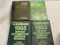 Chilton's Auto Repair Books (4)