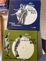 2 stacks Time-Life records from 1940s to later