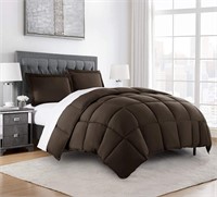 3-Piece Down Alternative Comforter Set - Queen