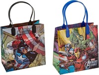Marvel Avengers Party Favor Gift Bags - 12 Pack