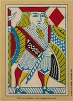Highlander's 1864 Poker Cards Replica - 4 Decks