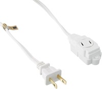 GE Ext Cord - Whte 12 "Size EA