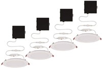 6" Canless Recessed Integrated LED Kit (4-Pack)