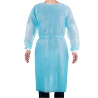 JMU Disposable Isolation Gowns Knit Cuffs 10 Pack