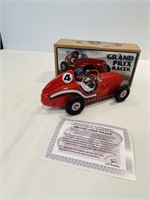 Schylling Grand Prix Racer Tin Toy