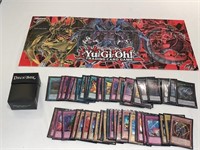 Yu-Gi-Oh Cards w Game Board