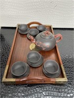 Tea Set Complete with Serving Tray
