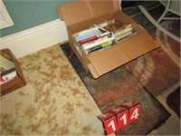 BOX OF BOOKS- FENG SHUI, SUZANNE SOMERS, ELIZABETH