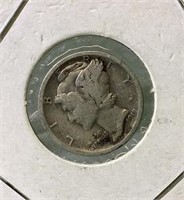 1918 S US Mercury dime
