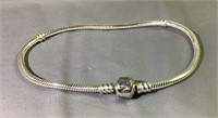 Pandora sterling silver bracelet