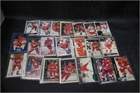 Red wings card lot .
