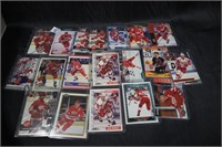 Red wings card lot .