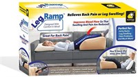 Leg Ramp Inflatable Bed Wedge Pillow, Beige