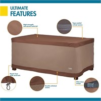 Waterproof 84 Inch Rectangular Patio Table Cover