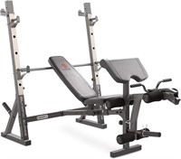 Weight Bench for Full-Body Workout , Grey/Black