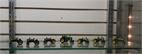 John Deere miniature tractors