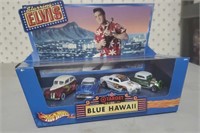 Hot Wheels Elvis Blue Hawaii drive-in toy set