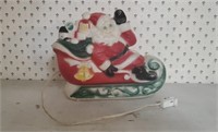 Santa Claus & sleigh blow mold