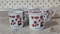 Texaco coffee mugs (5)