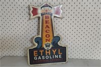 Beacon Ethyl Gasoline decorative sign