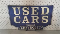 Chevrolet Used Cars sign