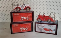 Texaco pedal car toy fire trucks (3)