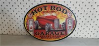 Hot Rod Garage street rod sign