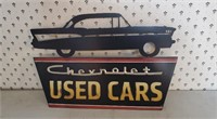 Chevrolet Used Cars sign