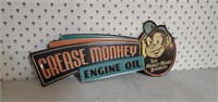 Grease Monkey Engine Oil sign