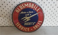 Oldsmobile Service & Sales sign