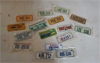 Bicycle license plate collection (20+)