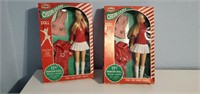 Vintage Texaco cheerleader dolls (2)
