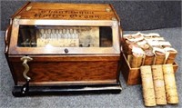Chautauqua Roller Organ & (20) Wooden Cobs