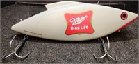 2001 Giant Miller High Life Beer Rapala Lure Sign