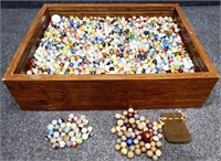 Vintage Glass & Clay Marbles