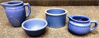 Stoneware Pitchers & Bowls