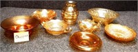 Carnival Glass - Bowls, Vase & More