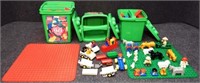 Duplo Legos / Lego Blocks, People, Animals & Pads